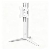 Intelligenter Höhenverstellbarer Monitorständer, Elektrischer Ergonomischer Desktop-Monitorständer mit Kabelmanagement für das Büro