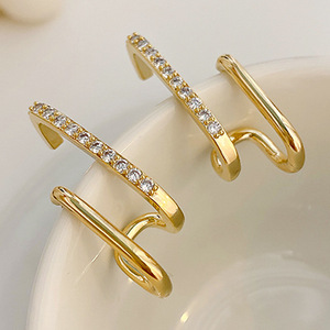 Orecchini a Clip Semplici per Donne, Accessori per Orecchie alla Moda per Uso Quotidiano - Product Image 3
