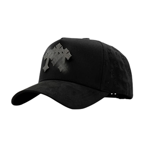 100% Neue Originalqualität Wildleder-Schirmmützen Gorras Del Barbas Hüte mit Individueller 3D-Stickerei Verstellbare Gorras Barbas Hüte Oro - Product Image 3