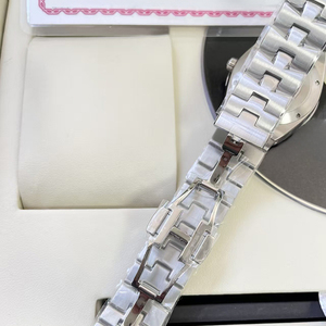 Reloj Automático Mecánico de Acero Inoxidable con Bisel de Diamantes y Esfera Negra 2026, Elegante y Lujoso, Resistente al Agua, para Mujer - Product Image 5