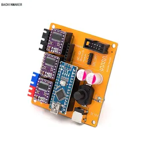 BACHINMAKER new product pcb 2axis circuit control board for laser engraving machine and writing electrical controller panel