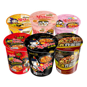 All'ingrosso Carbo Buldak spaghetti istantanei popolari caratteristiche coreane grano saraceno fresco saltato in padella 70g scatola corea - Product Image 1