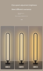 FW09 Smart App Conrtol Wifi Bluetooth Rgb Changement de Couleur Éclairage d'Ambiance Lumière Ambiante Led Smart Corner Lampadaires - Product Image 3