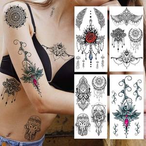 Pegatina de tatuaje para adulto, pegatina original de tatuaje tribal artificial - Product Image 4