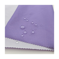 Tissu de liaison en nylon ripstop TPU 3 couches, doux, léger, imperméable, respirant, pour veste, doudoune, manteau d'hiver, survêtement, vêtements d'extérieur