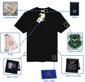 Camisetas de Algodón Negras de Gran Tamaño FLOWORA Heavy Weight DTF para Impresión por Transferencia Térmica - Product Image 5