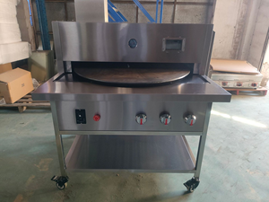 Commercial Bakery <b>Equipment</b> Stainless Steel 90cm Plate Infrared Furnace Natural Gas PITA Oven for Tortilla Naan Bread - Product Image 5