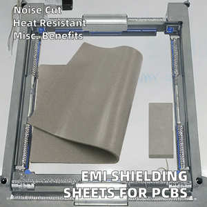 Linh hoạt nhiệt độ cao <span class=keywords><strong>PCB</strong></span> EMC EMI che chắn hấp thụ tấm mỏng lớp composite Polymer cho bảng mạch giảm tiếng ồn - Product Image 2
