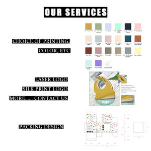 Bebek silikon önlük özel Logo bebek su geçirmez önlükler Babero özelleştirilmiş ambalaj silikon önlük s BPA ücretsiz silikon - Product Image 6