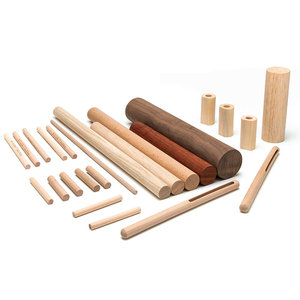 SUNBO, venta al por mayor, palo de <span class=keywords><strong>madera</strong></span> de abedul ecológico, Art <span class=keywords><strong>Deco</strong></span> moderno, poste plano, varillas de espiga de <span class=keywords><strong>madera</strong></span> maciza para decoración del hogar para cajas de letras - Product Image 3