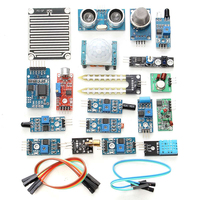 Kit de Modules Capteurs 16/37/45 en 1 pour Étudiants en Électronique, Kit de Démarrage Éducatif Scientifique Compatible avec Arduino