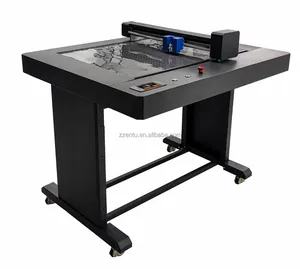 2023 nuovo modello macchina da taglio a getto d'inchiostro Flatbed macchina da taglio per cartone con software