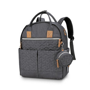 Bolsa de Viaje Doble <span class=keywords><strong>para</strong></span> Mamá y Bebé Atibei, Mochila de Gran Capacidad, Impermeable, de Nailon, con Bordado, <span class=keywords><strong>para</strong></span> Actividades al Aire Libre - Product Image 2