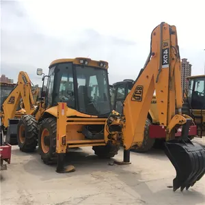 Used original UK JCB 4CX backhoe loader , JCB used construction machines jcb 3cx 4cx