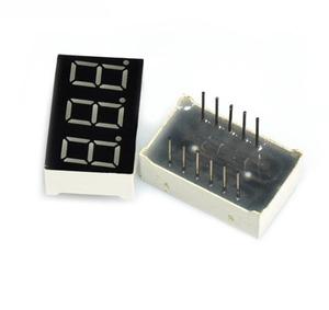 0.36 इंच 3 अंक 7 खंड एलईडी डिस्प्ले हरा रंग हाउकेम-3631-ए/बीएसजी 12पिन सुपर हरा - Product Image 5