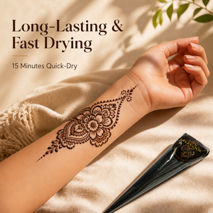 Conos <span class=keywords><strong>de</strong></span> Henna Multicolor para Tatuajes, 11 Piezas/Set, Pasta Temporal <span class=keywords><strong>de</strong></span> Mehndi para Arte Corporal, Pintura <span class=keywords><strong>de</strong></span> Henna Impermeable <span class=keywords><strong>de</strong></span> Larga Duración para Arte Corporal - Product Image 4