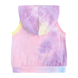 Kids Wear <b>Tie</b> Dye Summer 2 Piece Short Set Toddler Hoodie Set Girl Boy Unisex Kids Boutique Clothing Sets Child Clothes RS01037 - Product Image 6