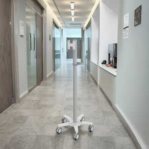 Hot Bán Vesa Di Động Y Tế Máy Tính Xách Tay Máy Trạm Làm Việc Giỏ Hàng Thiết Kế Công Nghiệp Phong Cách Bệnh Viện Máy Tính Bảng Máy Tính Giỏ Hàng Cho Các Trường Học Sử Dụng - Product Image 2