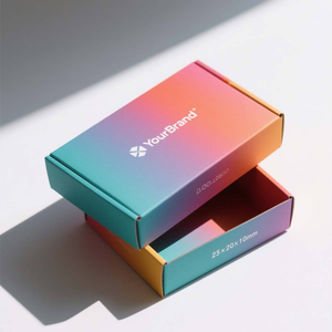 Caja de Papel Premium Personalizada, Resistente y Ecológica para Crema de Ojos y Crema Facial, Caja de Cartón Corrugado Blanco Mate para Envíos - Product Image 3