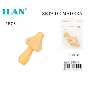 Fungo in Legno Ilan 7,2 Cm per Decorazioni con Fiori Secchi - Product Image 3
