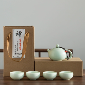 Portable Travel Tea <b>Set</b> the Ceramic <b>Teapots</b> Can Be Customized With Logos and Colors Creative Gift - Product Image 6