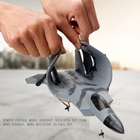 Avión Planeador de Control Remoto Zhengguang, Modelo de Avión de Espuma EPP con Radio Control, Avión RC con Motor
