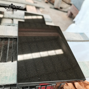 GOLDTOP Granit Noir Absolu Poli Premium Pierre Noire de Mongolie Moderne Garantie 3 Ans Découpé sur Mesure pour Cuisine de Luxe - Product Image 4