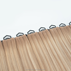 Extensiones de Cabello Rubio Europeo de Alta Calidad, Doble Trama, Invisibles, con Cinta Adhesiva Larga de PU, Extensiones de Cabello Humano Virgen - Product Image 5