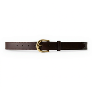 Ceinture en cuir finition mate, élégante pour le bureau, fournisseur de ceintures de Divine International - Product Image 1