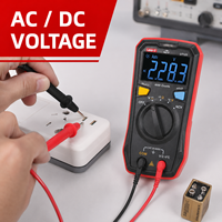 Promo Panas UNI-T UT123 NCV 4000 Counts Auto AC/DC Tegangan Temperatur Layar HD Multimeter Digital USB Penguji Gelombang Listrik