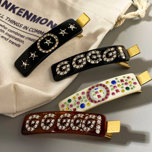 Pinzas <span class=keywords><strong>de</strong></span> pelo BB <span class=keywords><strong>de</strong></span> marca <span class=keywords><strong>de</strong></span> diseñador, pinzas <span class=keywords><strong>de</strong></span> <span class=keywords><strong>flequillo</strong></span> <span class=keywords><strong>de</strong></span> estilo Influencer <span class=keywords><strong>de</strong></span> color caramelo, pinzas <span class=keywords><strong>de</strong></span> pelo para <span class=keywords><strong>chicas</strong></span> dulces y geniales. - Product Image 1