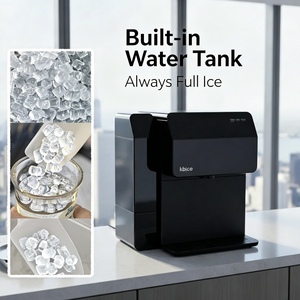 Máquina de Hielo Eléctrica Automática con Tanque de Agua Externo, 30 Años de Venta Directa de Fábrica, Almacenamiento de Hielo <span class=keywords><strong>Siempre</strong></span> Lleno para el Hogar - Product Image 3