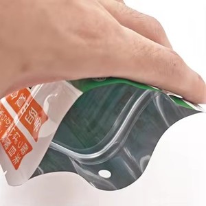 Bolsa Doypack Personalizada con Cierre Hermético, Ventana Transparente, para Aperitivos y Frutos Secos, de Plástico PE de Grado Alimenticio, con Cierre, para Envasado de Alimentos - Product Image 4