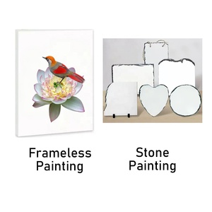 Pha Lê Slate Tùy Chỉnh Thân Thiện Với Môi Kỹ Thuật Số Sơn Dầu Gallery Bọc Vải Hoa Chủ Đề Trang Chủ Trang Trí Tường Nghệ Thuật - Product Image 4