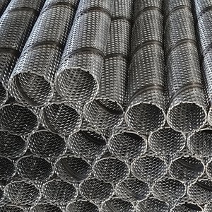 شبكة حلزونية مثقبة متينة (من الفولاذ المقاوم للصدأ) لأنظمة معالجة المياه والفصل مع خدمات القطع والثني - Product Image 2