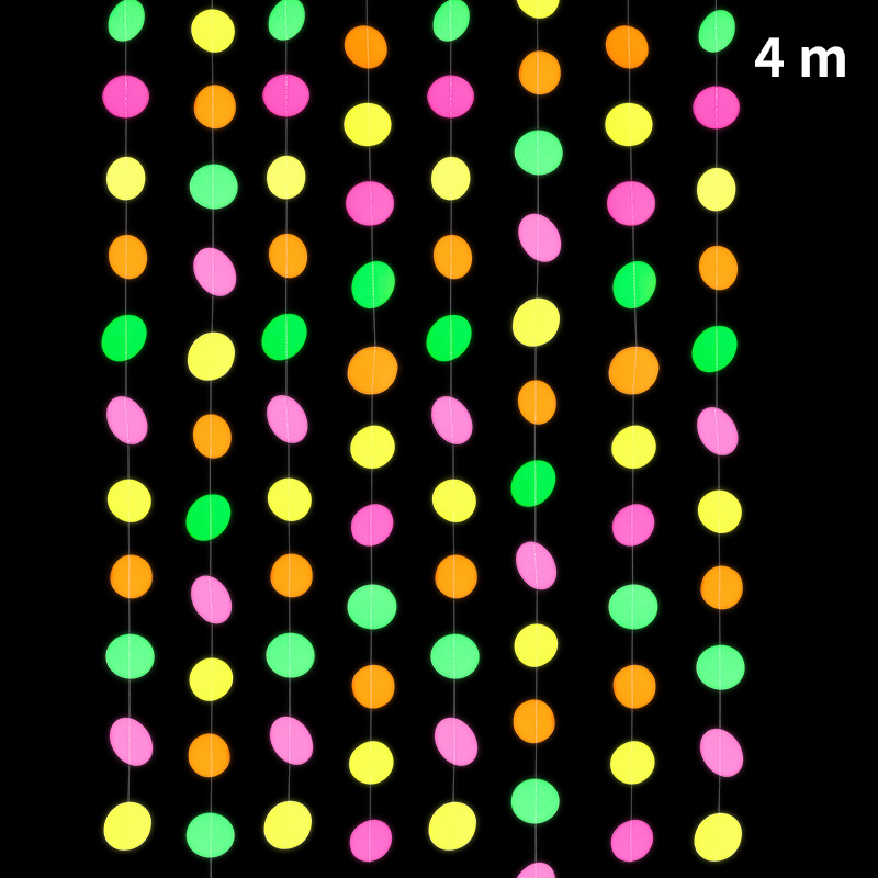 Cordel de papel redondo de 4 metros y 5 cm.