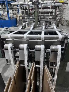 Vật liệu chịu lửa sợi gốm dệt cửa băng 2 inch gốm sợi băng với <span class=keywords><strong>SS</strong></span> dây gia cố - Product Image 5