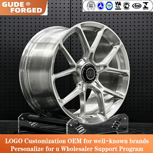 Rueda de Aleación de Aluminio con Bloqueo Central de 20 y 21 Pulgadas, Diseño Nuevo Wheelshome, Negro Satinado, 5 Radios, Forjada y Escalonada, para Porsche 992 <span class=keywords><strong>GT3</strong></span> - Product Image 5