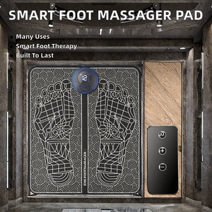 Alfombrilla de Masaje Eléctrico Ampliada para Pies, Material ABS, 220g, Control de Tiempo, Tratamiento Inteligente, 32x29cm, Estimulación de Pies - Product Image 2