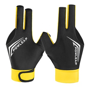 Accessoires de piscine personnalisés Gants de queue de <span class=keywords><strong>billard</strong></span> à trois doigts, légers et fins à imprimé léopard Gants de <span class=keywords><strong>billard</strong></span> - Product Image 4
