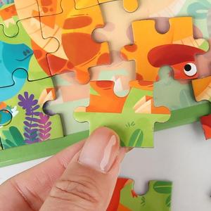 Giocattoli educativi magnetici 3-in-1 per bambini <span class=keywords><strong>libro</strong></span> Puzzle di cartone con animali dei cartoni animati tema auto per ragazzi e ragazze - Product Image 4