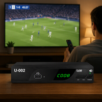 Décodeurs FTA HD prenant en charge H.264 MPEG4 WiFi DVB T2, récepteur DVB T2 pour la Malaisie et l'Espagne