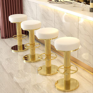 Offre Spéciale <span class=keywords><strong>de</strong></span> luxe Simple moderne en acier inoxydable en cuir <span class=keywords><strong>blanc</strong></span> Orange meubles <span class=keywords><strong>de</strong></span> cuisine chaise <span class=keywords><strong>de</strong></span> <span class=keywords><strong>Bar</strong></span> <span class=keywords><strong>tabouret</strong></span> <span class=keywords><strong>de</strong></span> <span class=keywords><strong>Bar</strong></span> - Product Image 4