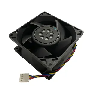 High Speed Dc 12v 24v 8038 UL FG Singal Industrial Exhaust Fan Rgb 80mm For Air Cooler