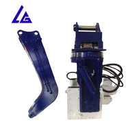 Machine de forage de pieux horizontaux avec système rotatif hydraulique, conçue pour les conditions difficiles, dotée d'un moteur Leduc d'origine