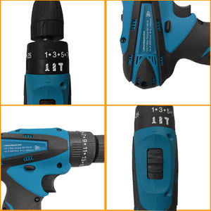 Minitaladro eléctrico inalámbrico de 12V, destornillador de mano, 35Nm, par de velocidad variable, alimentado por batería con personalización OEM - Product Image 6