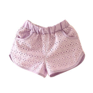 Artículos de Venta Rápida de China, Ropa para Niñas al Estilo Coreano, Pantalones Cortos Rosas para Vender en Línea - Product Image 1