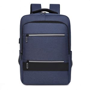 Sac à dos de voyage imperméable avec fermeture éclair, sac à bandoulière pour ordinateur portable, sac de bureau tendance, fabriqué en usine BSCI - Product Image 6