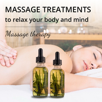 Huiles Essentielles de Fleurs Séchées Pures en Série, Vente Chaude en Usine : Rose, Romarin, Jasmin, Menthe Poivrée, Lavande pour Massage