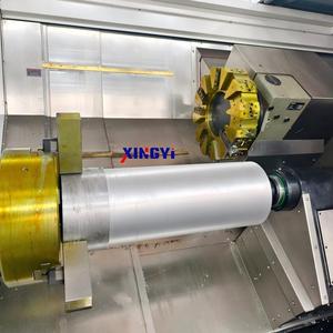 เครื่องกลึงซีเอ็นซีแบบเตียงเอียงรุ่น TCK63 สำหรับการกลึงชิ้นส่วนโลหะที่มีความซับซ้อน ความแข็งแกร่งสูง แม่นยำสูง พร้อมระบบควบคุมอัตโนมัติ - Product Image 4